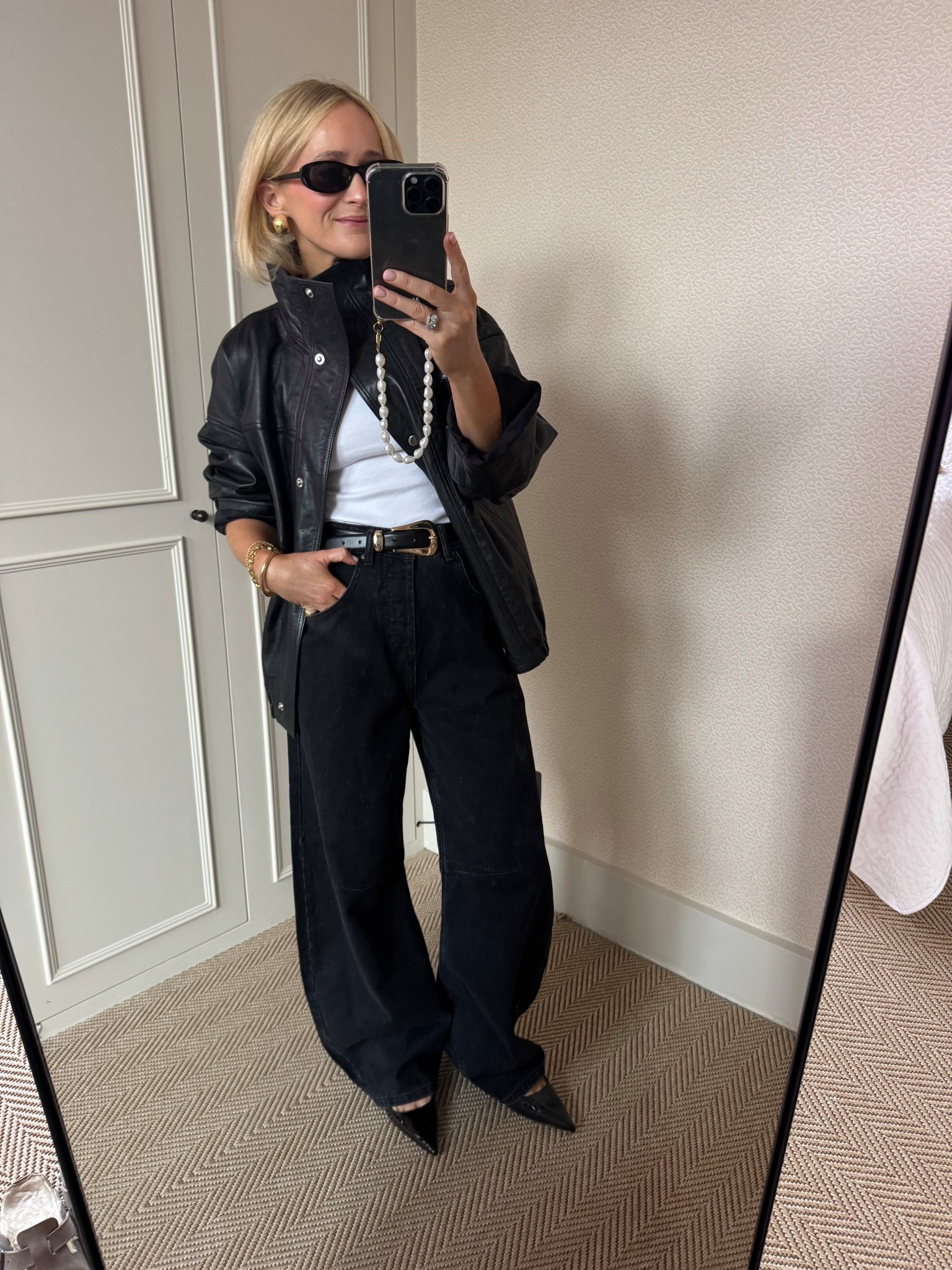 The leather jacket was worth the wait 

#LTKeurope #LTKautumn #LTKuk