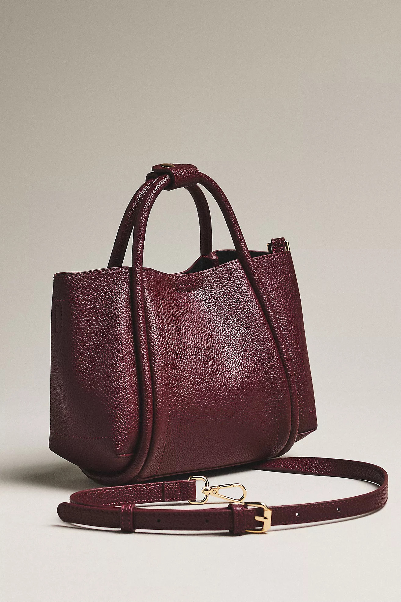 Mini Pebbled Satchel | Anthropologie (US)