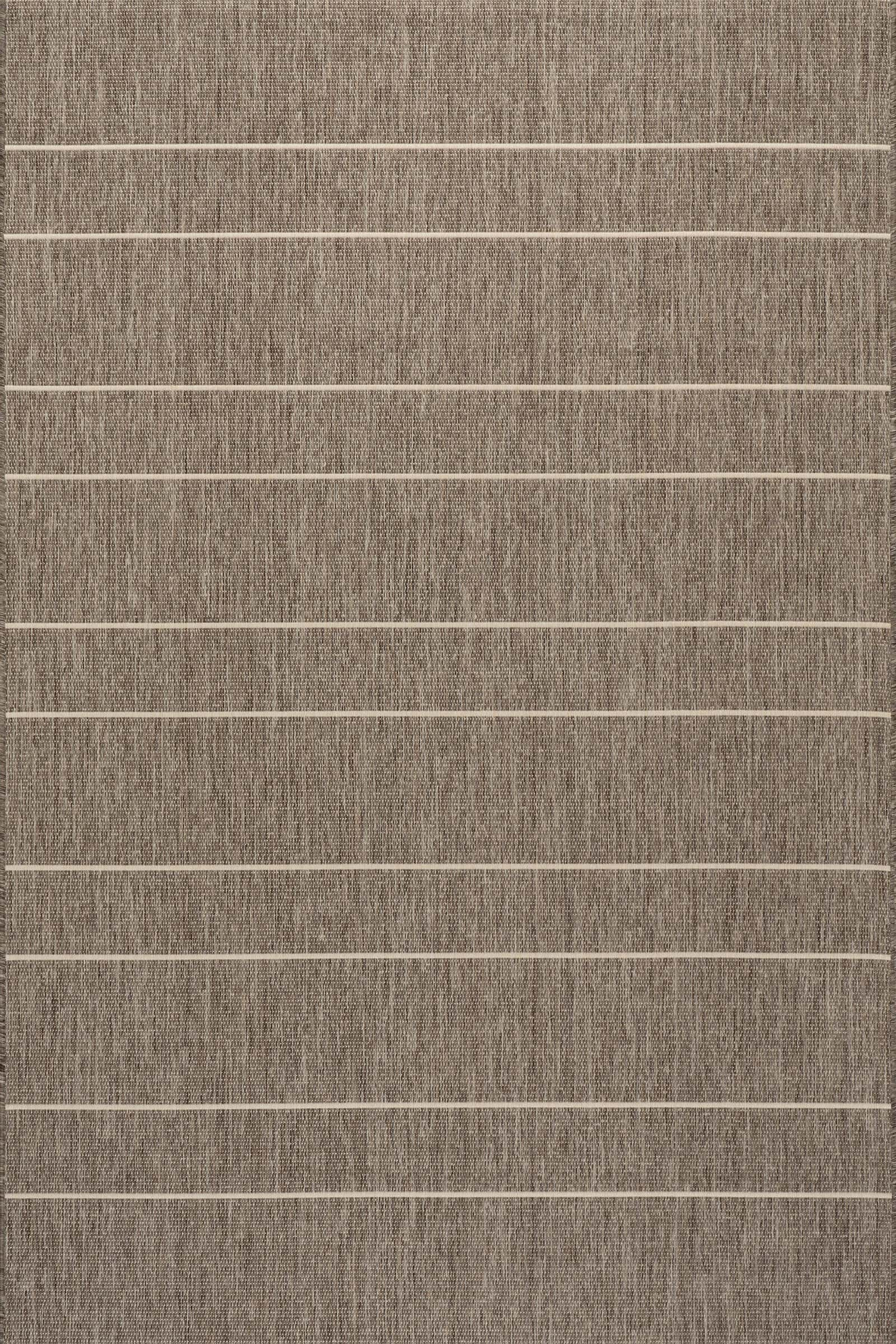 Venetian Pinstripes Indoor/Outdoor Rug | Black | Rugs USA