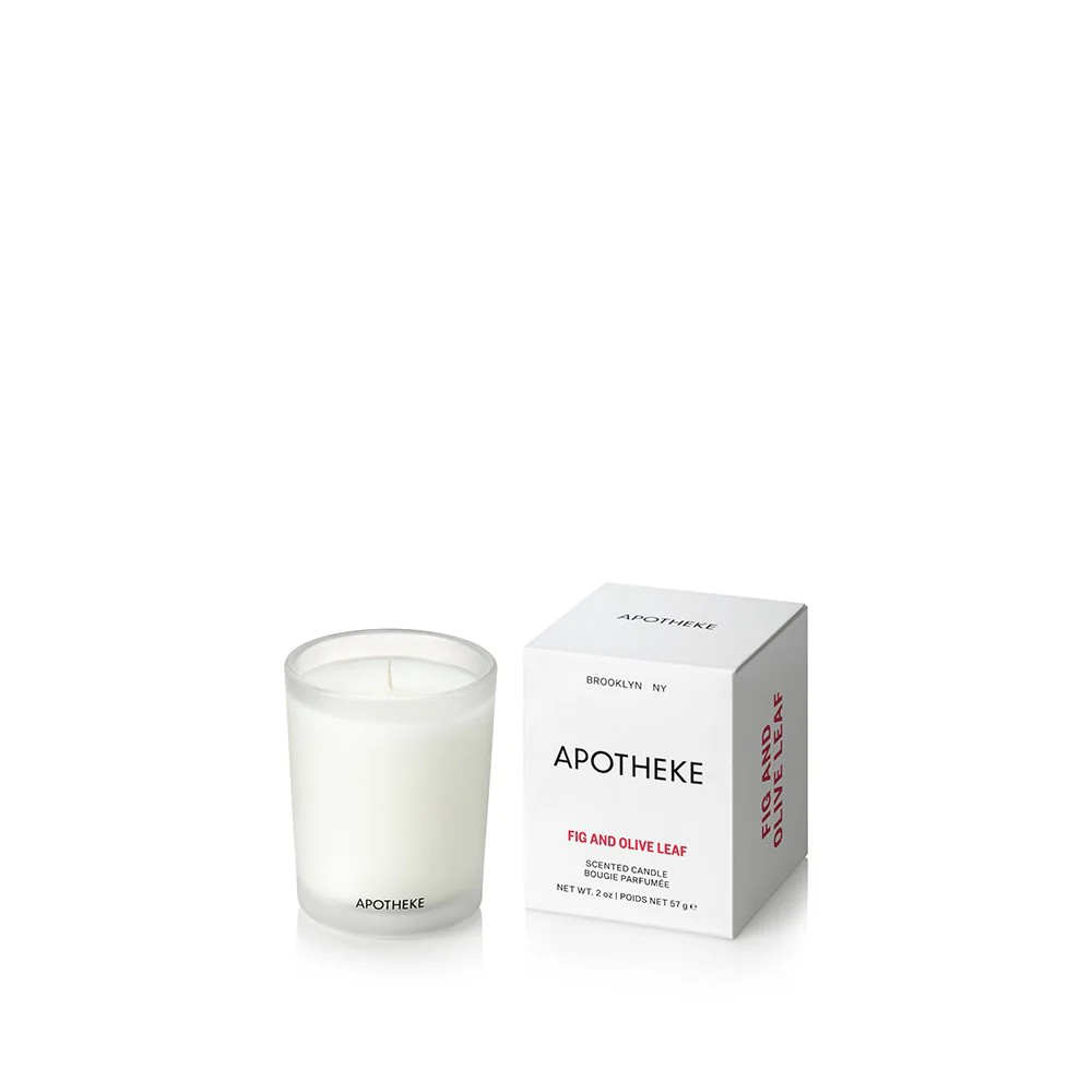 Fig and Olive Leaf Votive Candle | Apotheke Co