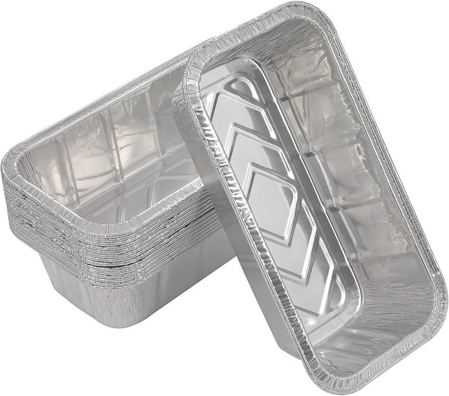 Waytiffer Loaf Pans [25 Pack] 2Lb Heavy Duty Disposable Aluminum Foil Premium Bread Tins Standard... | Amazon (US)
