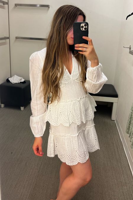 This beautiful white eyelet dress is now on sale for $83! Available in all sizes and one other color. Perfect dress for summer or vacation. Would pair beautifully with a slide or sandal for a casual look or dressed up with a pair of wedges.


Summer style, Nordstrom picks, white dress, summer outfits

#LTKunder100 #LTKSeasonal #LTKstyletip