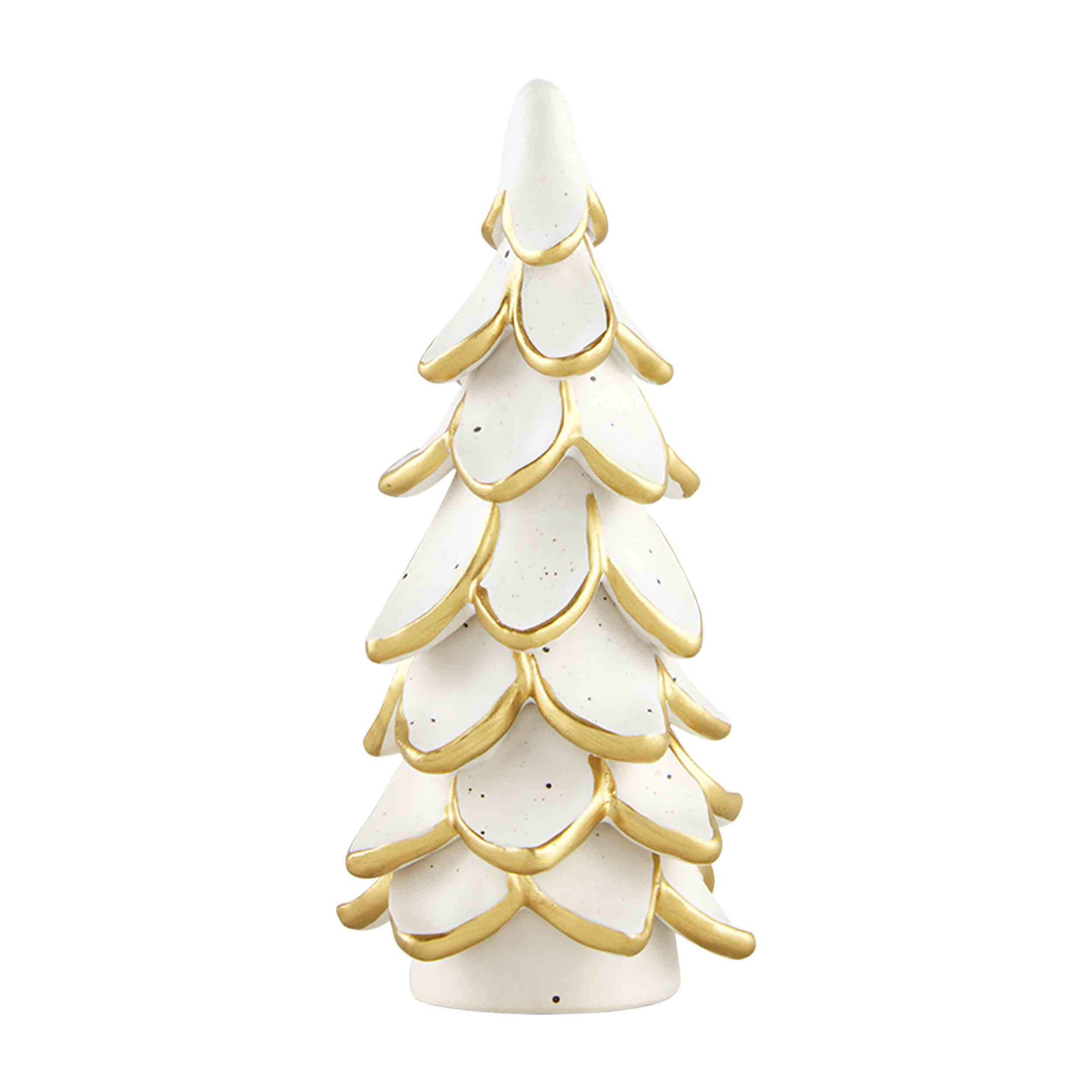 Mud Pie Gold Ceramic Tree, Small, 6" x 3" | Amazon (CA)