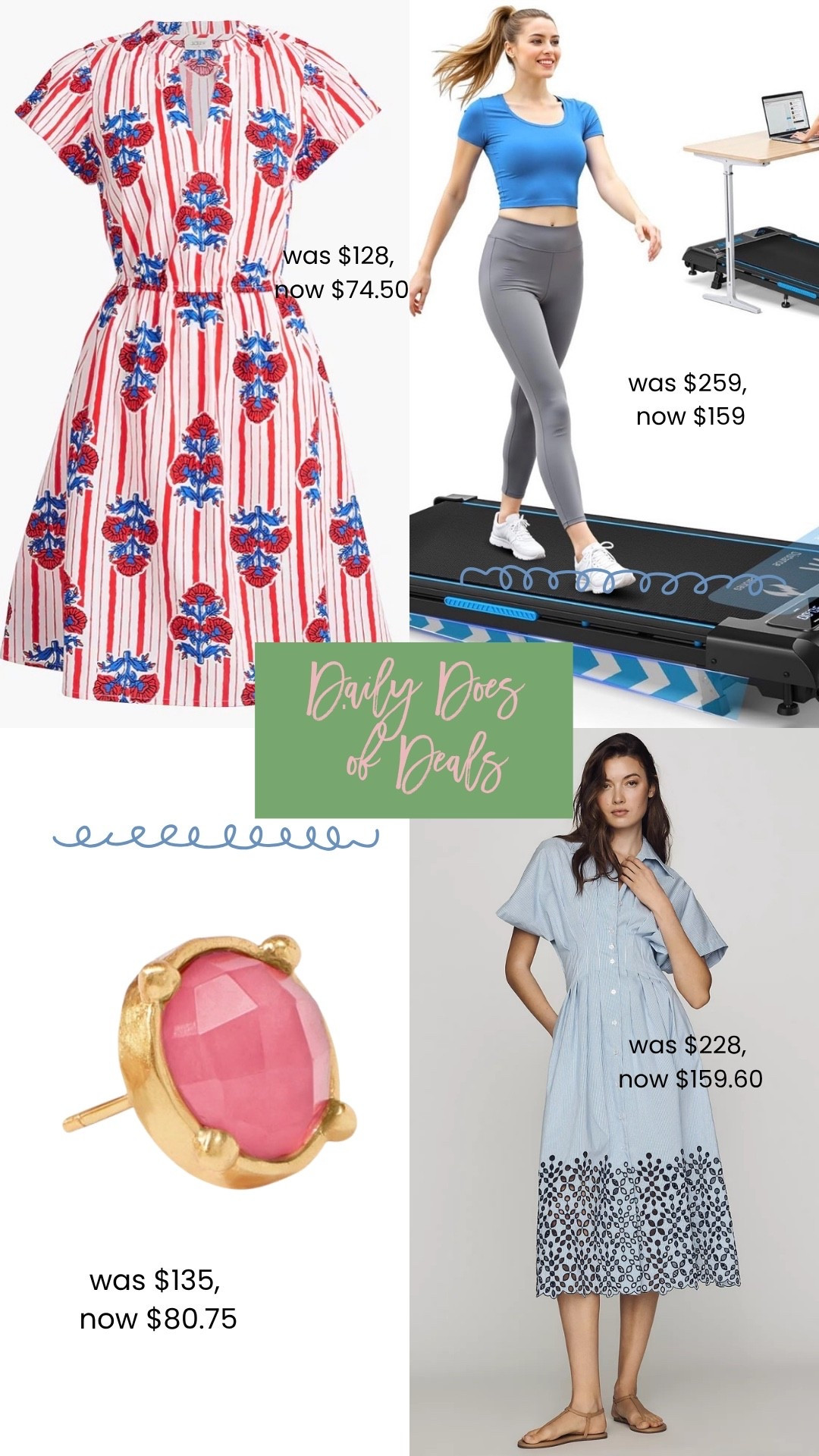 Today’s daily dose of deals! 

New release cuteness- use code LOBSTER for extra 20% when you spend $125+

A walking pad (with incline)- this is a yes

My #1 pick from the Julie Vos Sample sale

We love this style, and look at that trim… on a limited time deal, so don’t delay!

#LTKSaleAlert #LTKActive #LTKdayinmylife