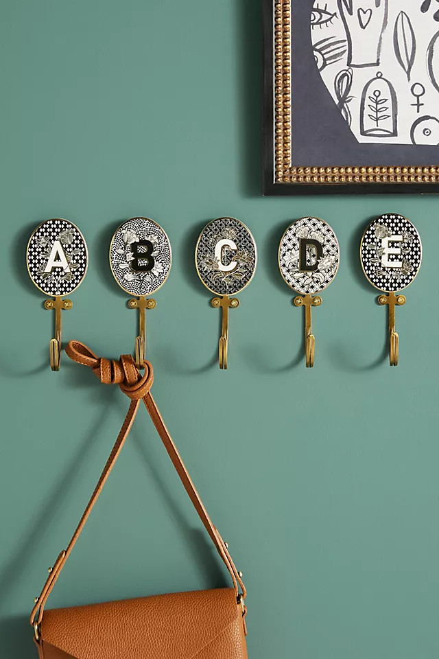 Imogen Monogram Hook | Anthropologie (UK)