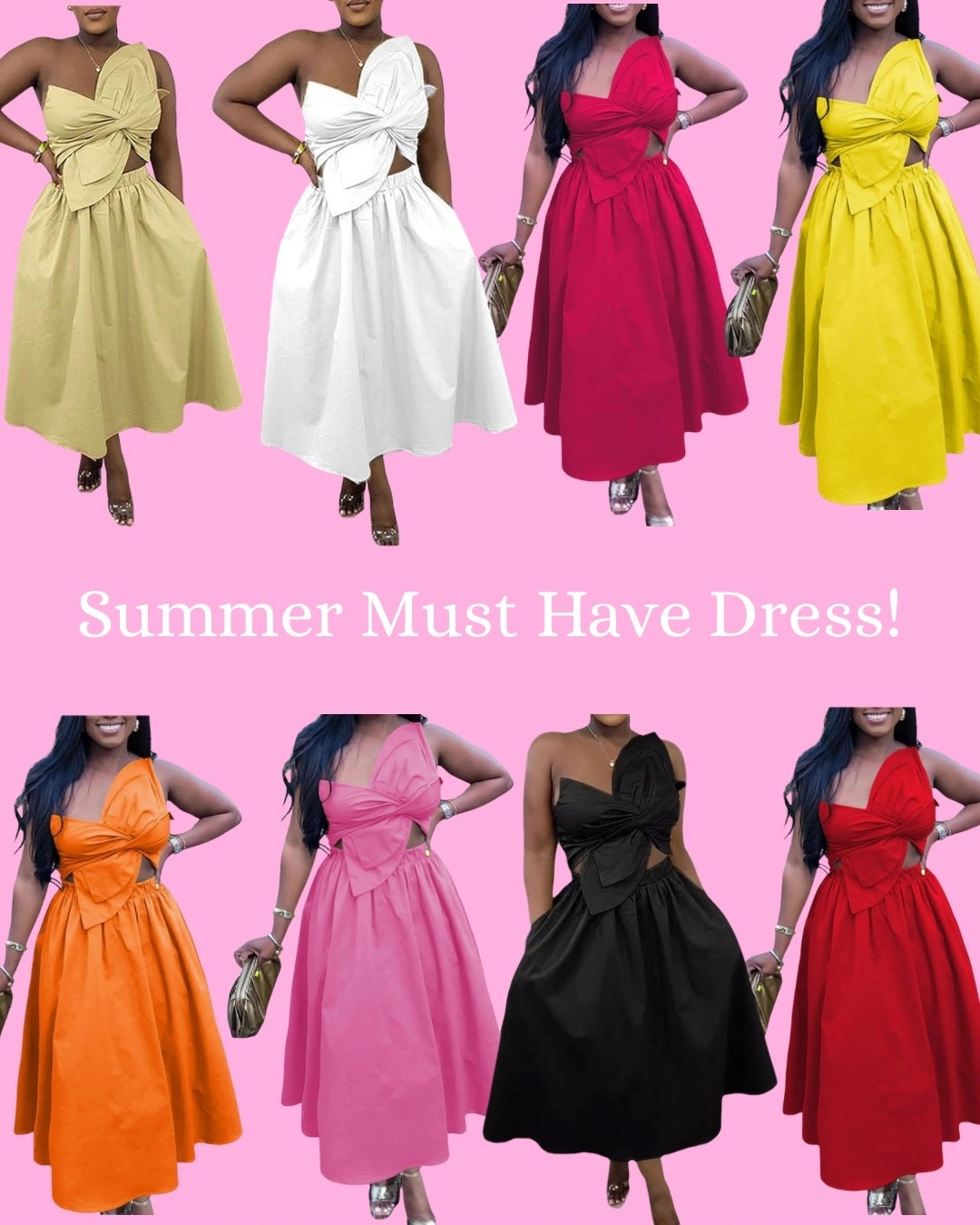 Summer dress! I can’t stop buying all of the colors!
Multiple colors available in each link!

#LTKootd