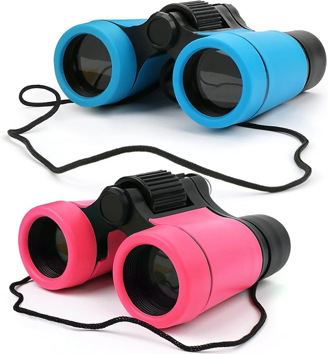 Scotamalone Kids Binoculars Shock Proof Toy Binoculars Set for Age 3-12 Years Old Boys Girls Bird... | Amazon (US)