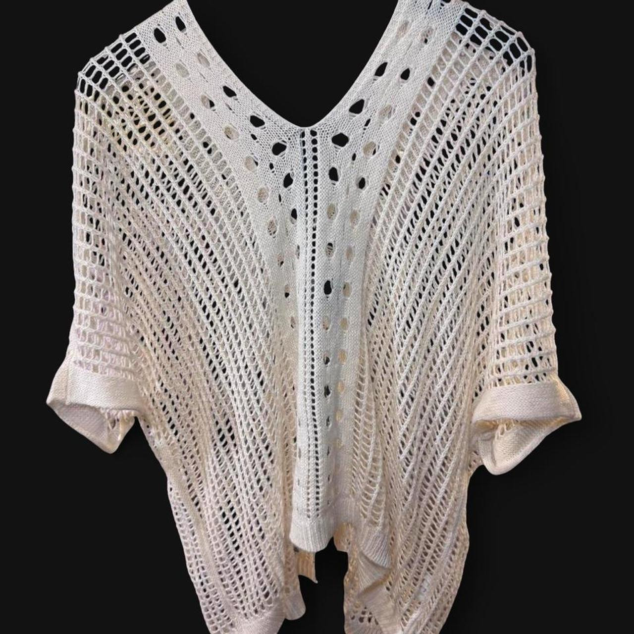 Free People Women's Crop top - Cream/White - Taglia unica | Depop US