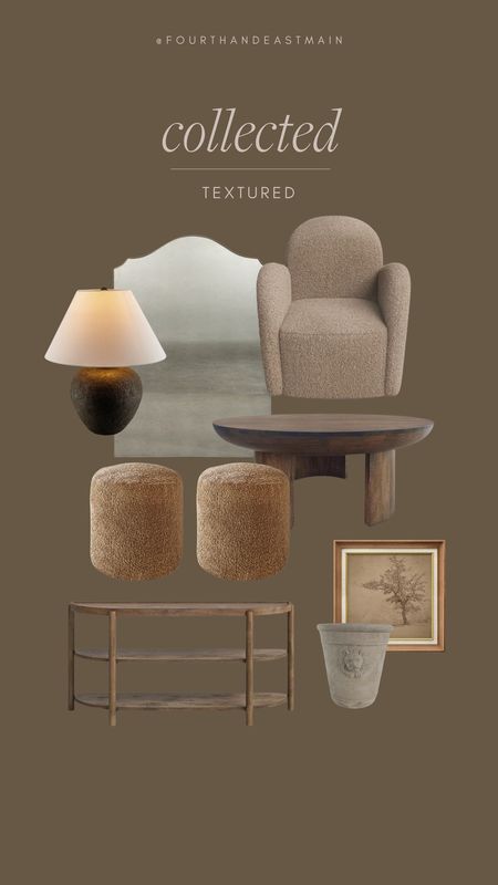 collected // aesthetic texture

amazon home, amazon finds, walmart finds, walmart home, affordable home, amber interiors, studio mcgee, home roundup mirror art 
ottomans lamp 

#LTKsalealert