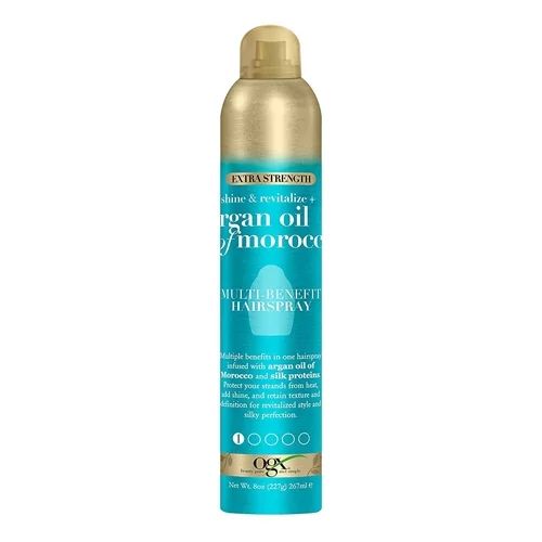 Ogx Argan Oil Of Morocco Extra Strength Multi-Benefit Hairspray, 8 Oz - Walmart.com | Walmart (US)
