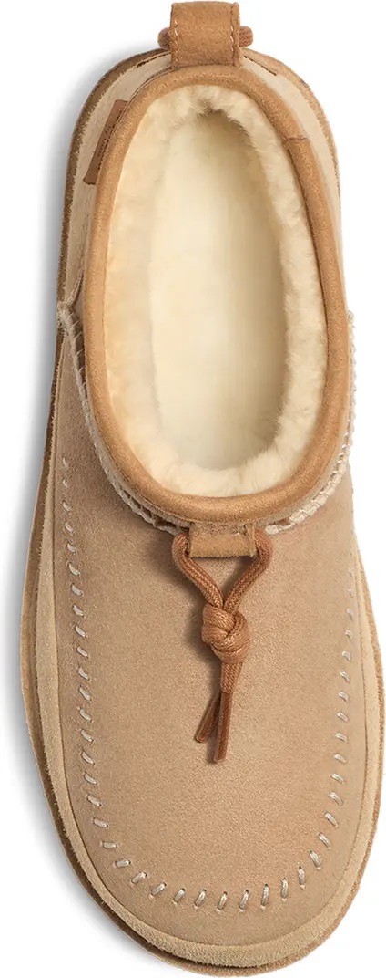 Gender Inclusive Ultra Mini Crafted Regenerate Genuine Shearling Lined Bootie | Nordstrom