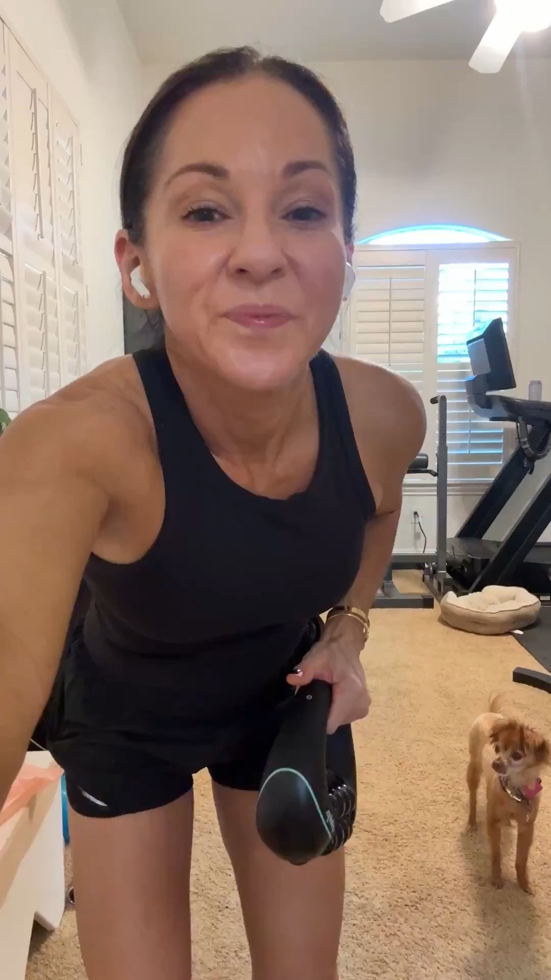 This compact massage gun is one of my favorite recovery tools to keep on hand. It’s small enough to toss in a gym bag or suitcase, but powerful enough to help loosen tight muscles after workouts, long travel days, or whenever I need a little extra relief. I reach for it all the time!

Compact massage gun, muscle recovery, portable massager, workout recovery, travel essentials, fitness favorites, sore muscle relief, wellness tools, home gym essentials, self care routine, EverydayHolly

#LTKActive #LTKootd #LTKfitnessgoals