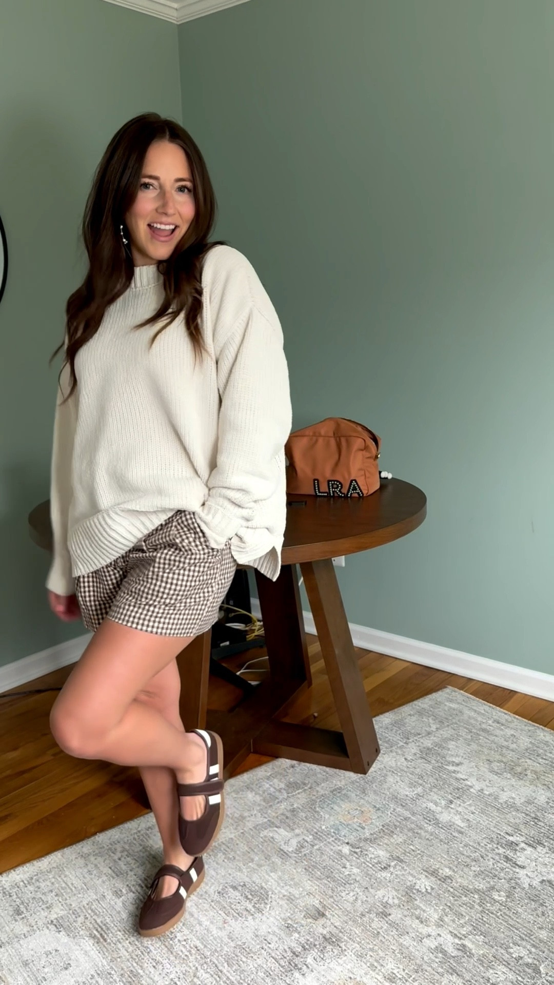 Easy spring outfit idea!! I’m so ready for spring even tho the weather isn’t 🤪

Wearing size M in shorts - use code LAURENROSE15 for discount! 
Linked similar sweaters (mine is old) 
Shoes are TTS 

#LTKSaleAlert