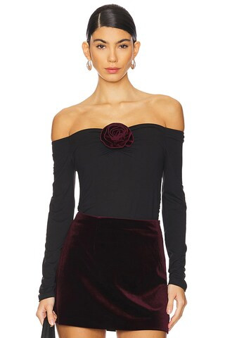 Skirt in Wine | Revolve Clothing (Global)