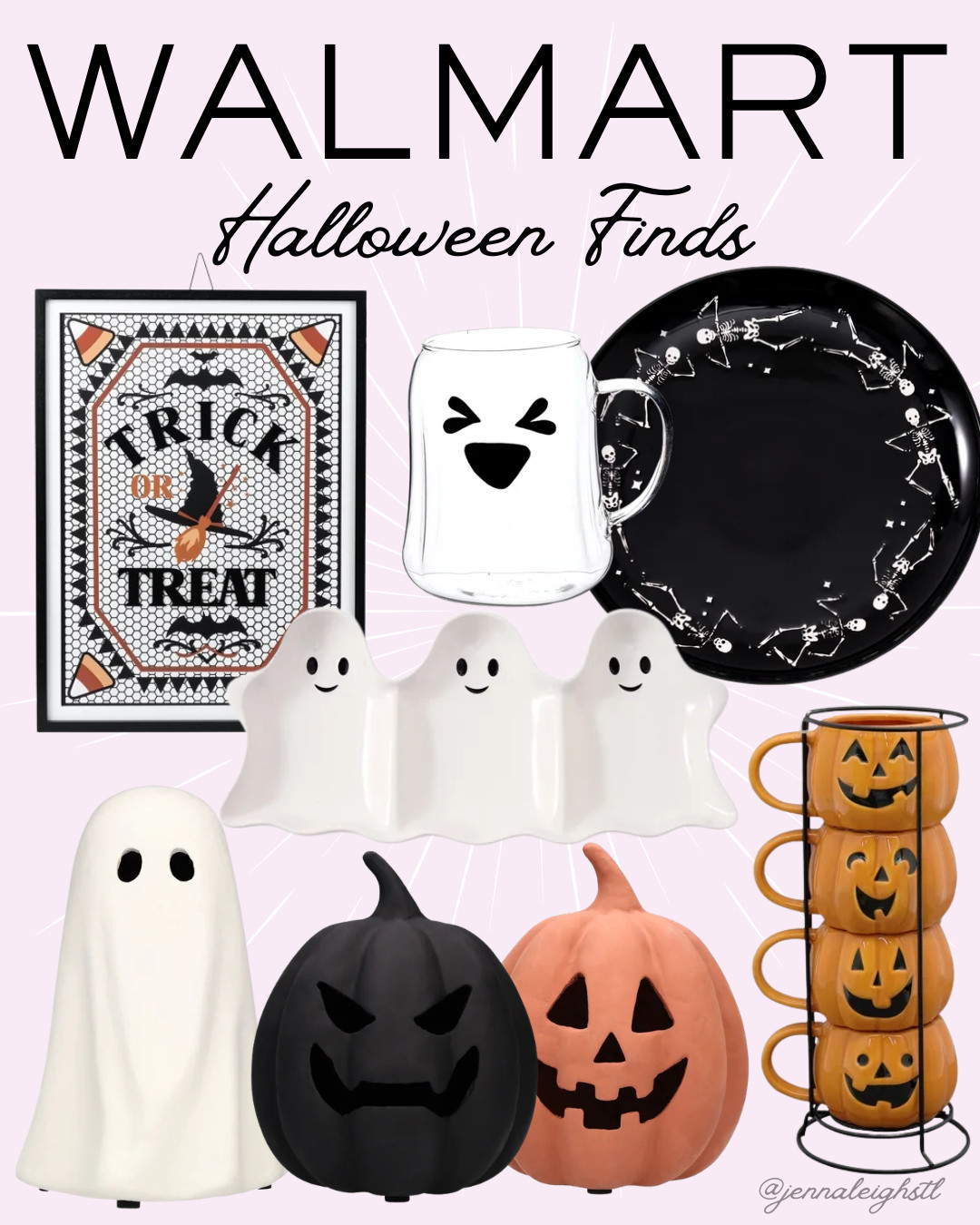 Walmart is already bringing the Halloween fun! 🎃 So many cute Halloween finds from spooky decor to mugs, plates, and serving pieces. So many fun options to get your kitchen and home ready for Halloween! 

 #LTKSeasonal #LTKHome