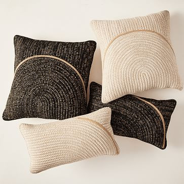 Woven Arches Indoor/Outdoor Pillow | West Elm (US)