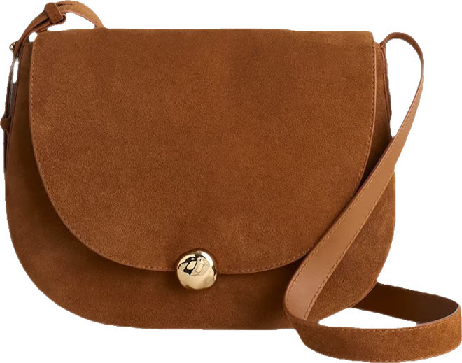 The Dakota Large Suede Saddle Bag | Bloomingdale's (US)