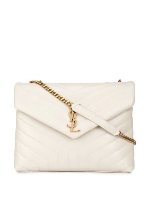 Saint Laurent Medium Loulou Quilted Shoulder Bag - Farfetch | Farfetch (UK)