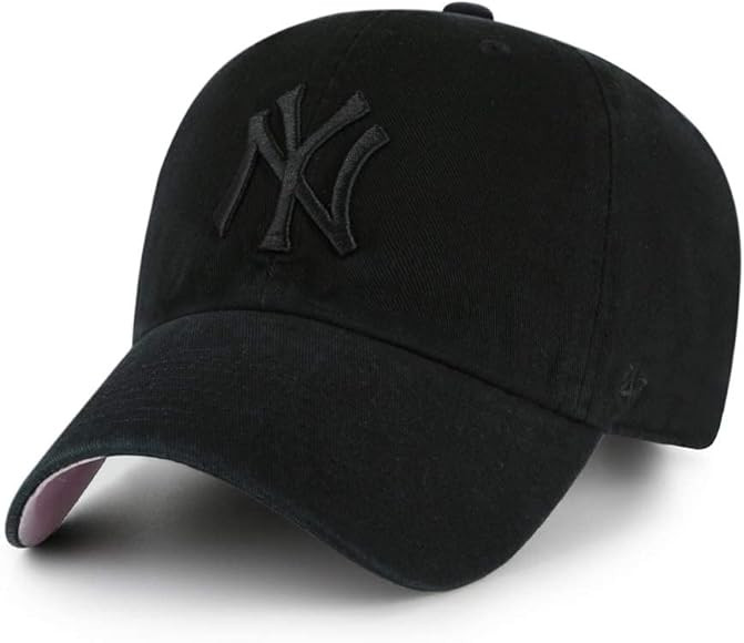 '47 MLB New York Yankees Ball Park Clean Up Adjustable Hat, Adult One Size Fits All (New York Yan... | Amazon (US)