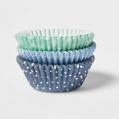 75ct Paper Winter Baking Cups - Wondershop&#8482; | Target