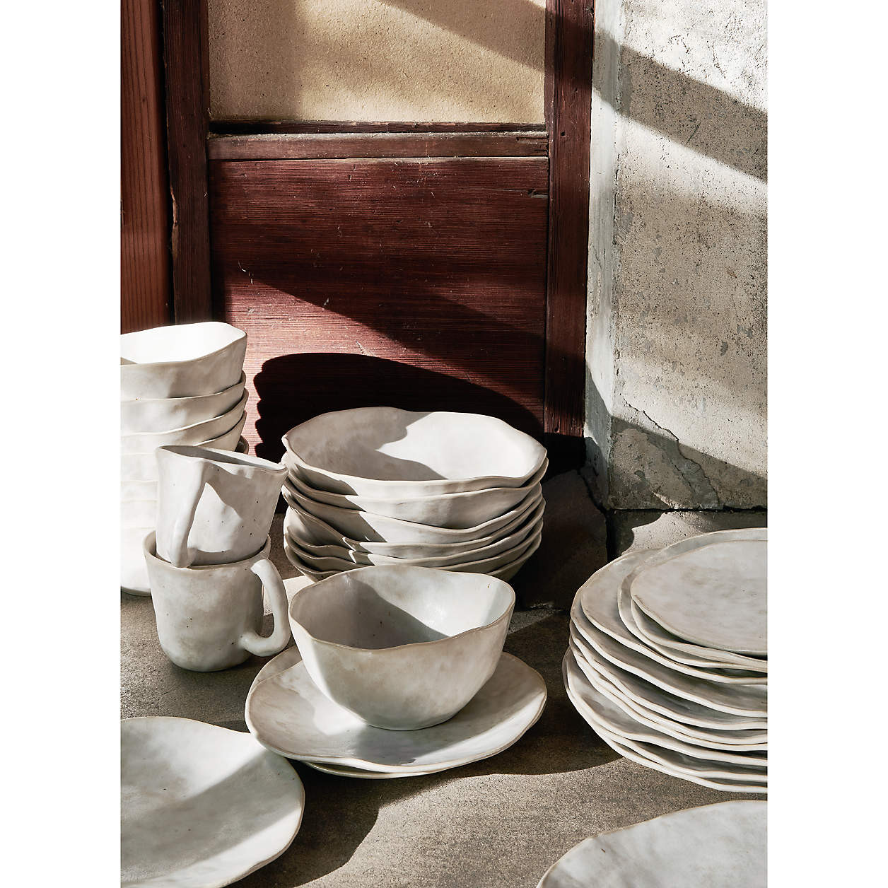 Kiln 11-oz. Off-White Mug by Leanne Ford + Reviews | Crate & Barrel | Crate & Barrel