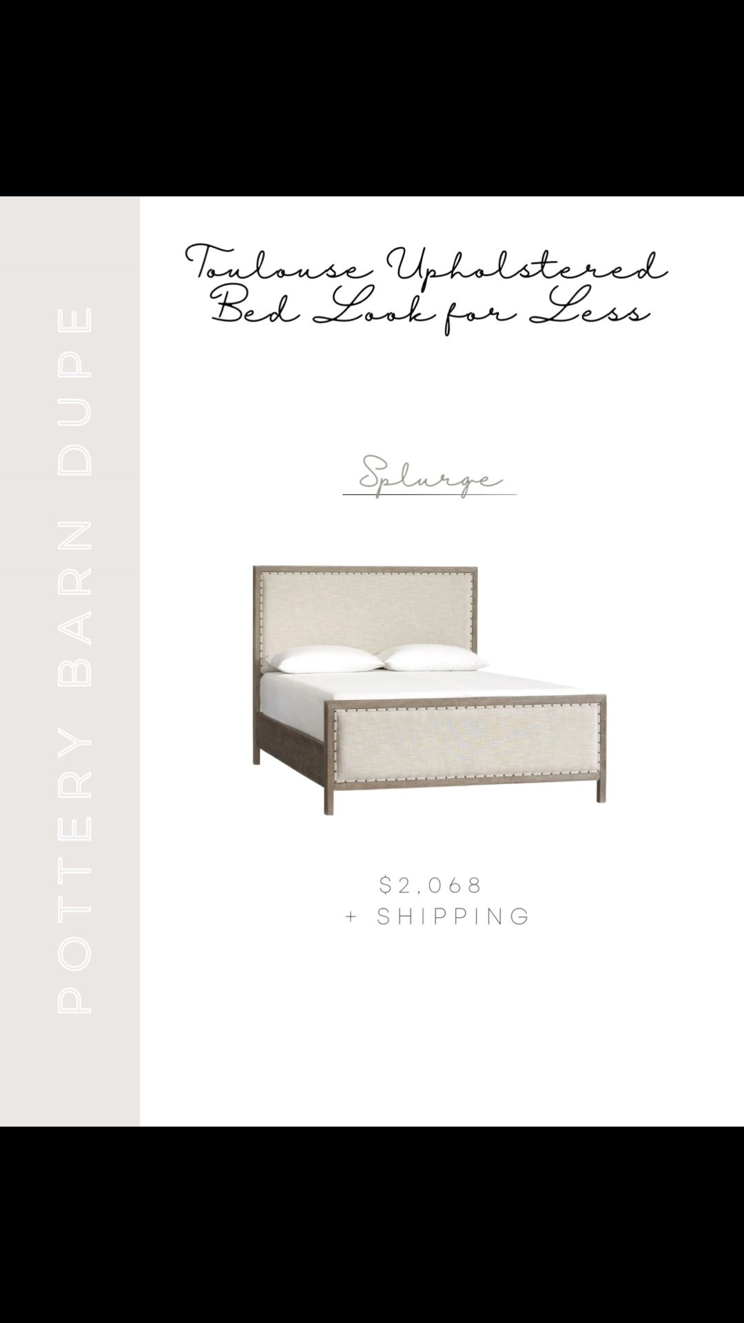 If you love the look of the Pottery Barn Toulouse bed but don’t want to splurge, this is a great alternative! 

#LTKSaleAlert #LTKHome