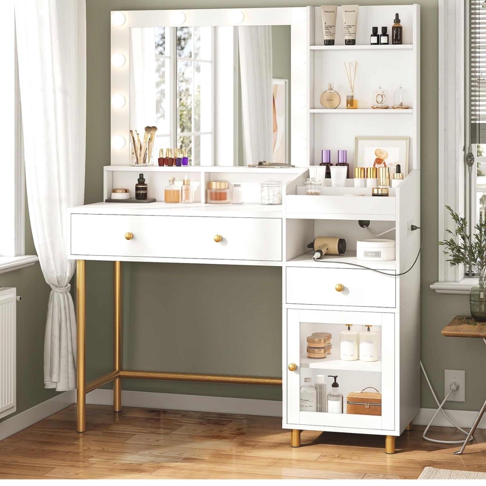 I needed to find the perfect makeup area and I beloved that I’ve found it. @amazonfindsandfashion always be on point. 

#LTKfoodie #LTKU