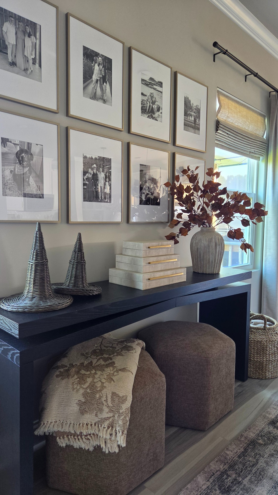 Elevate your fall entryway with subtle Halloween charm and warm neutral textures. My woven witch hats aren't available this season, but I linked some gorgeous look-for-less options along with the entire space.#HalloweenDecor #FallDecor #EntrywayInspo #HomeStyling

#LTKHome #LTKSeasonal