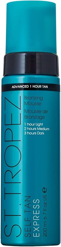 St. Tropez Self Tan Express Advanced Bronzing Mousse, Lightweight Self Tanner for a Trusted Natur... | Amazon (US)