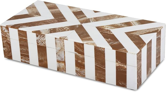 Handicrafts Home Chevron Collection, Storage Organizer Decorative Box Multipurpose Gift - Chevron... | Amazon (US)