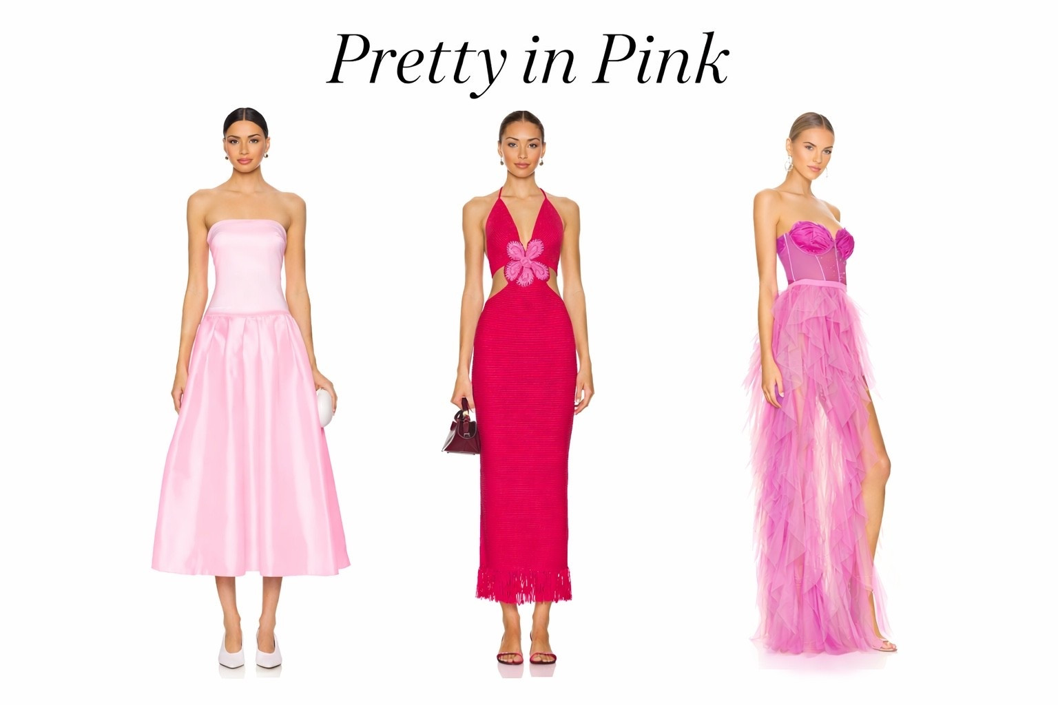 Pretty pink dresses 🎀

#LTKgrwm #LTKBeauty #LTKSeasonal