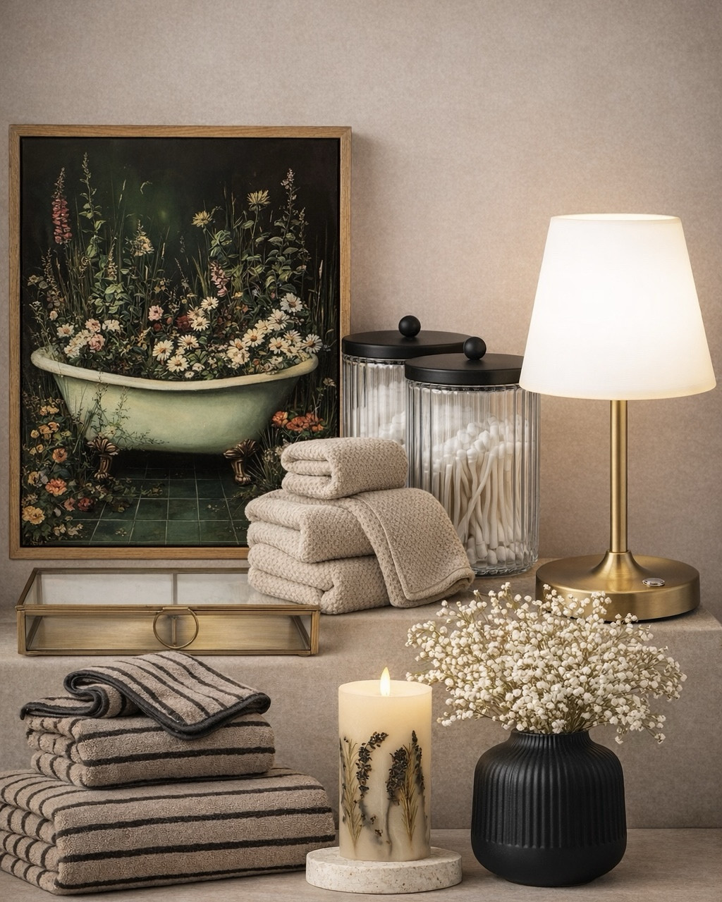 Amazon Bathroom Finds That Elevate Your Space Instantly

Follow @farmtotablecreations on Instagram for more 🤍

These Amazon bathroom finds are the perfect mix of pretty and practical. I love how the warm tones, soft textures, and simple styling pieces can completely elevate your space without a full remodel. From plush towels to elevated storage and soft lighting, these are the little upgrades that make your bathroom feel more like a spa at home. Everything is easy to style, affordable, and gives that high-end look for less.

#bathroomdecor #amazondesign #bathroomfinds #towels #bathroomstorage #homedecor #amazonhome #neutraldecor #bathroomstyling #decorfinds

#LTKSaleAlert #LTKHome
