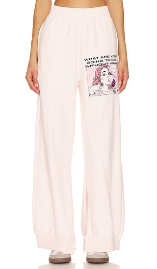 Boys Lie What Are You Going To Do Without Him Pants in Blush. - size XS | Revolve Clothing (Global)