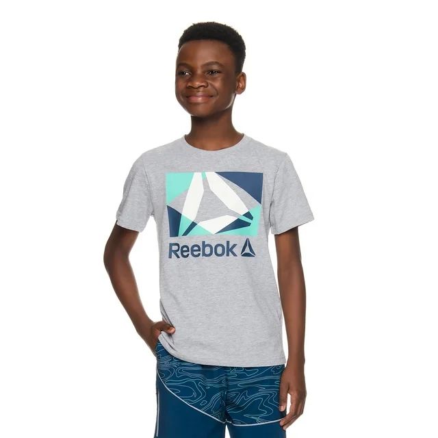 Reebok Boys Active Graphic T-Shirt, Sizes 4-18 | Walmart (US)