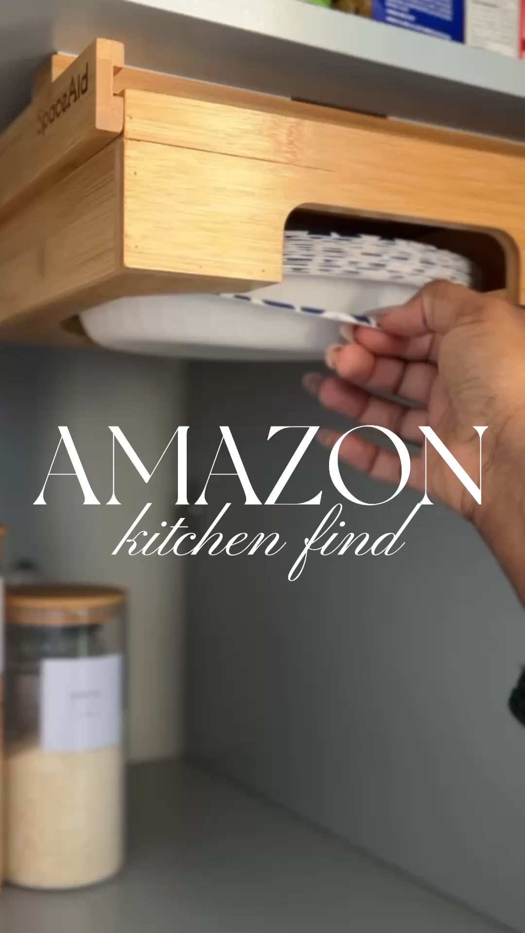 Amazon kitchen find, kitchen organizer, plate dispenser

#LTKHome