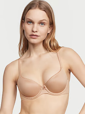 Buy Lightly Lined Smooth Strapless Bra, Praline - Order Bras online - Victoria's Secret US | Victoria's Secret (US / CA )