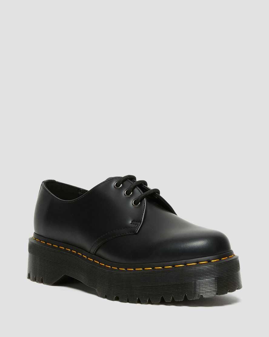 1461 Smooth Leather Platform Shoes | Dr Martens (UK)