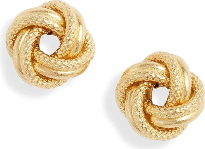 14K Gold Knot Stud Earrings | Nordstrom
