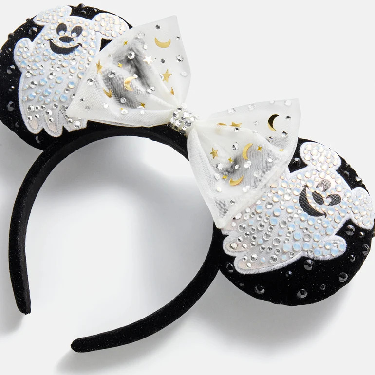 Disney Minnie Mouse Ghost Halloween Ears Headband | BaubleBar