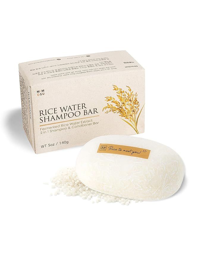 Rice Water Shampoo and Conditioner – 2 in 1 Fermented Rice Water for Hair Growth Moisturizing U... | Amazon (US)