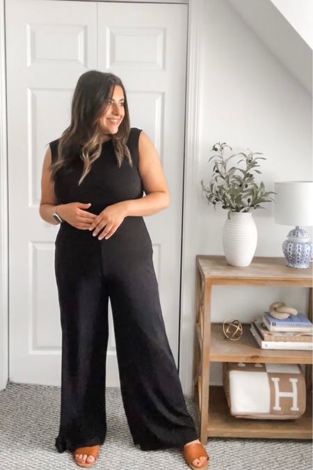 All smiles as Marcella launches their new petite line! 

I love this wide leg jumpsuit in the petite length for summer. It it’s a comfortable way to be easy breezy in the summer heat while looking chic & put together. The petite inseam allows me to wear my favorite flat sandals- a great alternative to a dress. 

I am wearing a large petite. 

#LTKstyletip #LTKworkwear #LTKcurves