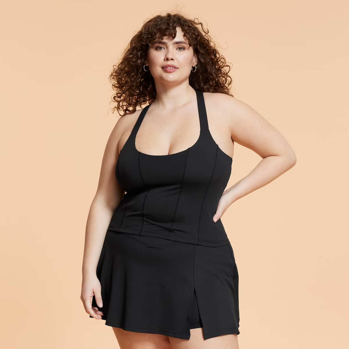 Blogilates Women's Corset Tank Top - Black L | Target