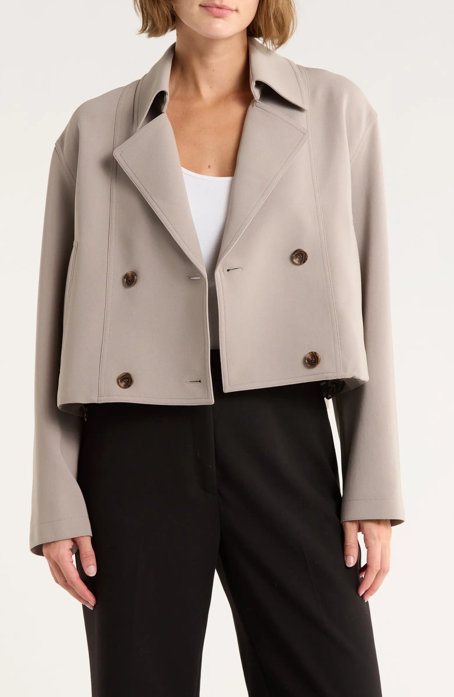 Theory Crop Admiral Jacket | Nordstromrack | Nordstrom Rack