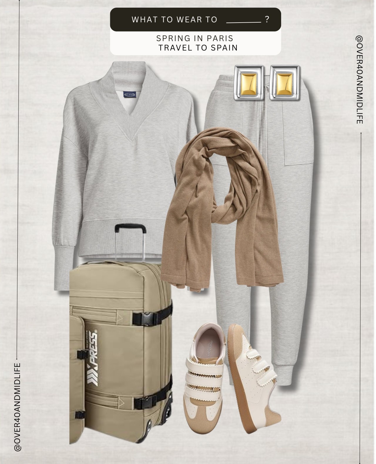  ✨Tap the bell and ❤️ for over 40 fashion, midlife style, midsize fashion and luxury looks for less. 

From London’s layered mornings, to Parisian museum strolls, to sunny beach dinners in Málaga, this capsule wardrobe has you covered. Think tailored comfort, breezy layers, and modern polish—with looks that work for sightseeing, shopping, and sipping wine outdoors.

☁️ London (60s°F): Cropped trench, wide-leg pants, soft knits, sneakers
🖤 Paris (60s–70s°F): Linen, blazers, flowing dresses, classic flats
☀️ Málaga (70s+°F): Breezy jumpsuits, cotton skirts, sandals & swimsuits

Save this for packing time—your suitcase (and your future self) will thank you. ✈️🧳
 👑"Helping you look good, feel good!" - Lindsey Denver



#MidlifeStyle #ChicTravelLooks #MinimalPacking #EuropeStyleGuide #MidlifeInStyle #EffortlessElegance