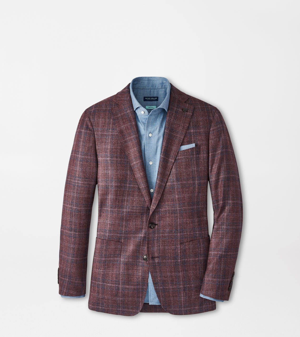 Claren Plaid Soft Jacket | Peter Millar