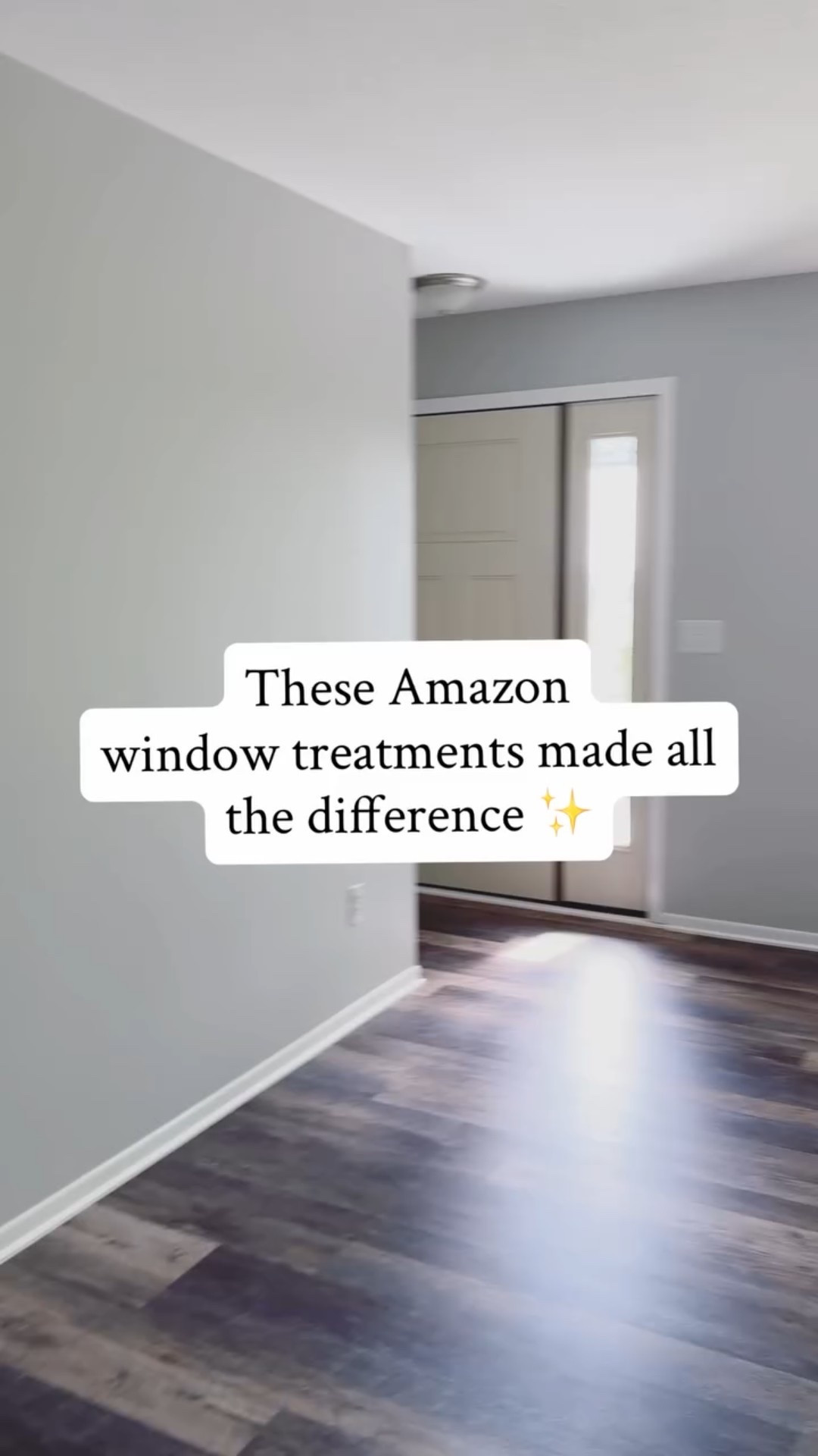 These Amazon window treatments made ALL the difference 🤍 
This window in our new home is absolutely stunning, so I didn’t want to take away from the view—but I did want the space to feel elevated, cozy, and lived-in. Adding window treatments instantly creates a warmer, more inviting atmosphere, and these Roman shades were the perfect choice. The result? A space that feels intentional, welcoming, and perfectly finished.
#windowtreatments #drapes #curtainrod #romanshades #shades #cordlessshade #window #curtains  

#LTKHome