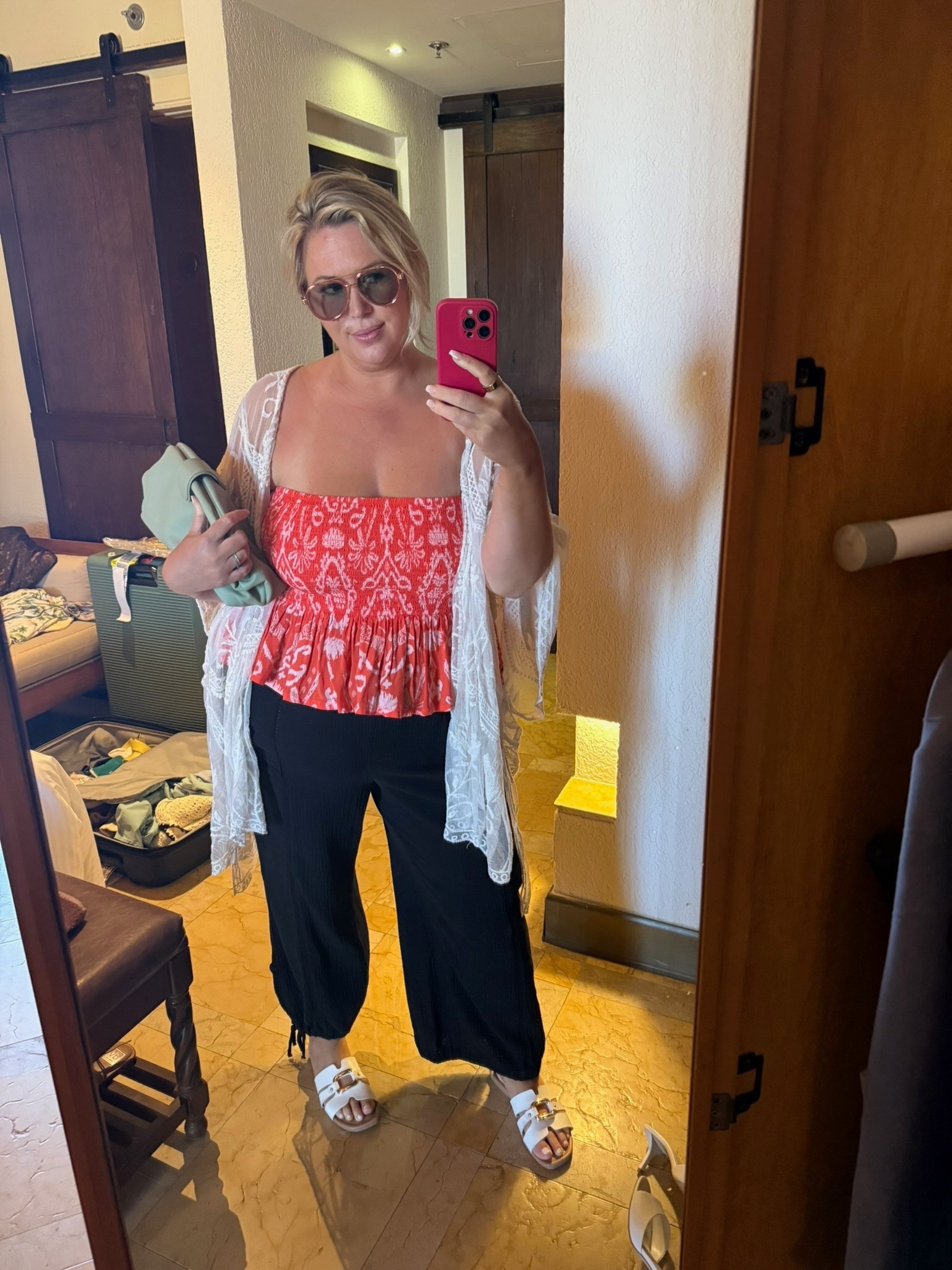 Cabo brunch outfit! Wearing an XXL in both! Plus size, outfit inspo, vacation wear, summer fashion, apron belly

#LTKSeasonal #LTKPlusSize #LTKMidsize