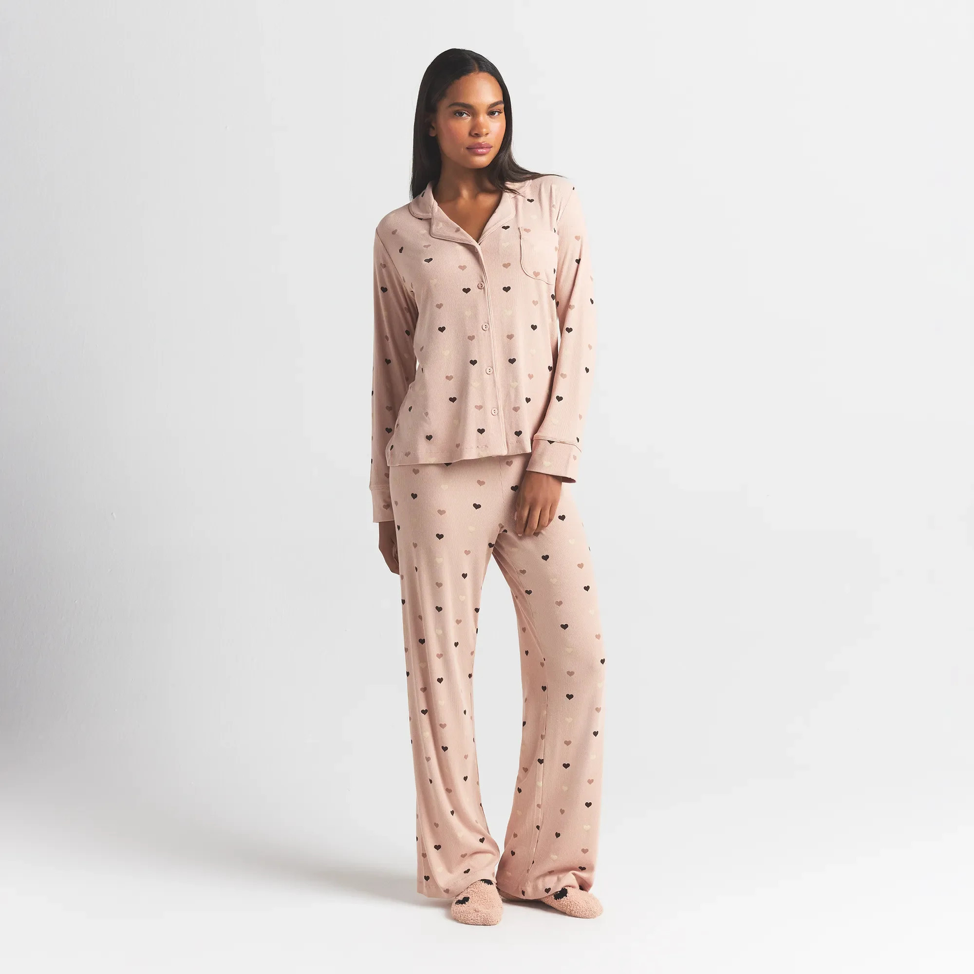 SKIMS Pajama Set | Light Neutral | XL | Soft Lounge | SKIMS (US)