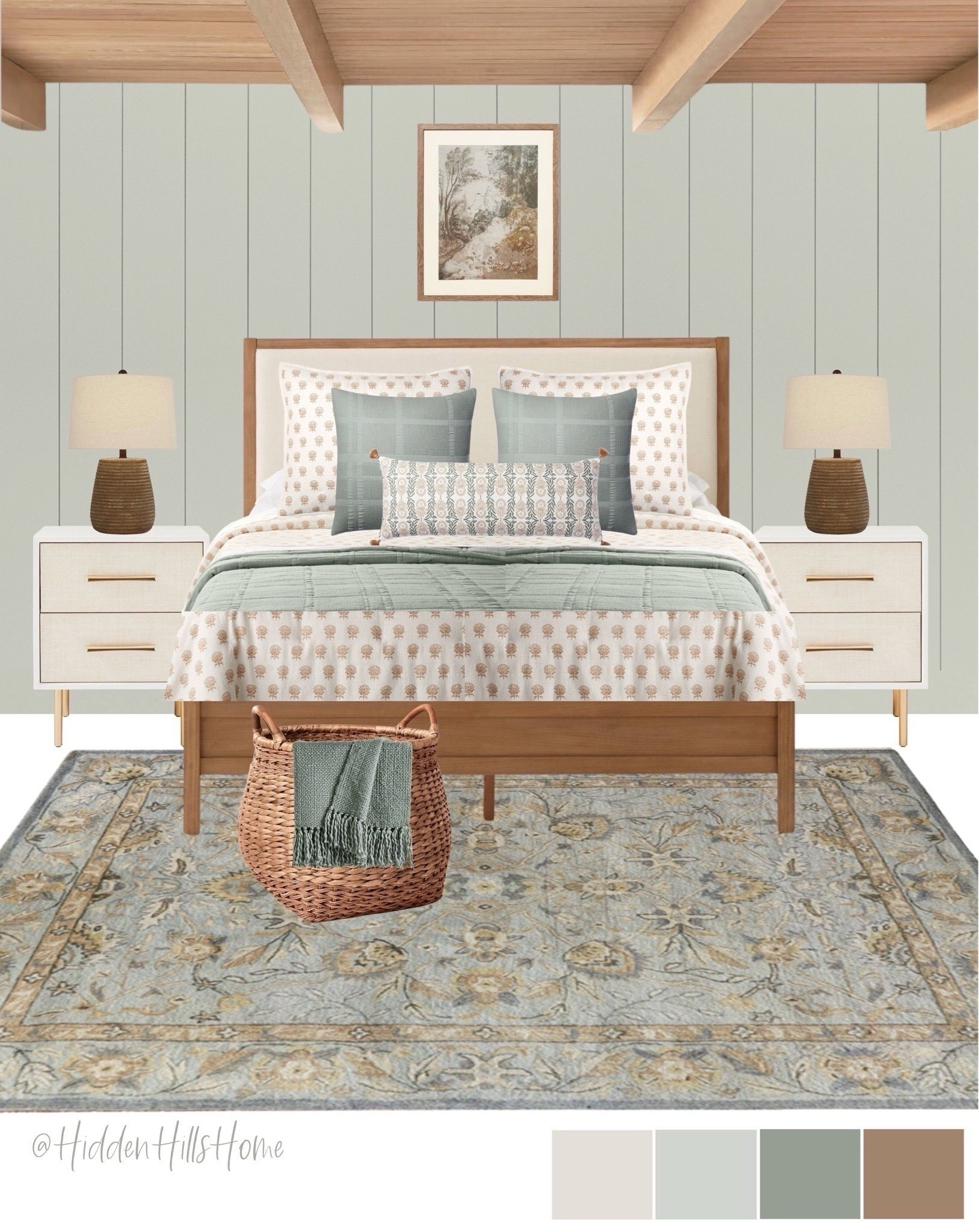 Coastal bedroom mood board, primary bedroom design inspo, master bedroom design, blue bedroom mood board #bedroom

#LTKSeasonal #LTKSaleAlert #LTKHome