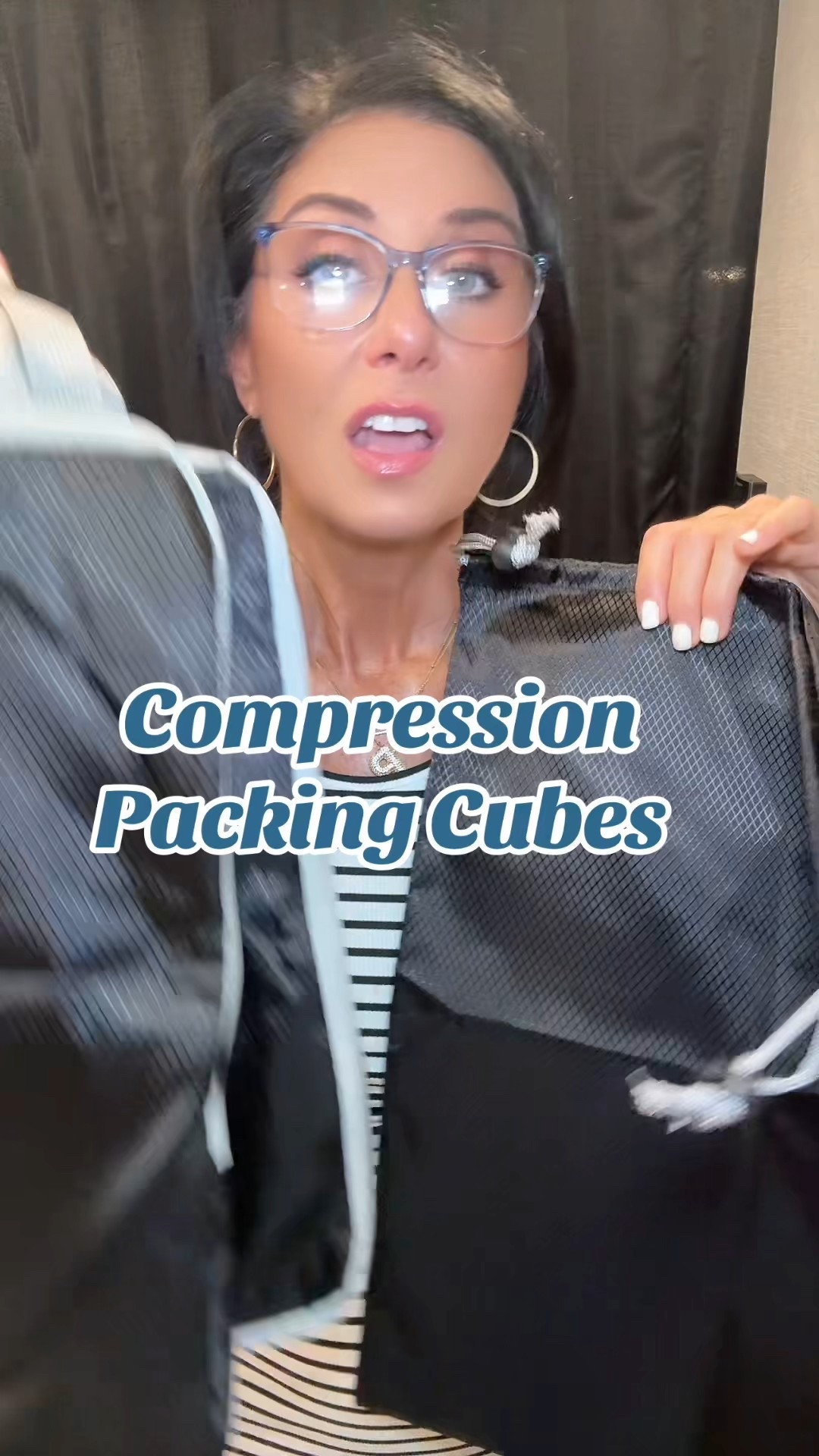 Travel not only organized but carry more by compressing your items to create more space in your bag. 💕

#LTKTravel #LTKOver40 #LTKFindsUnder50
